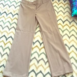 Loft Wide Leg Trousers- Beige